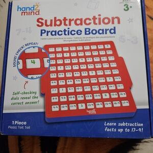 Hand2Mind Subtraction Practice Board